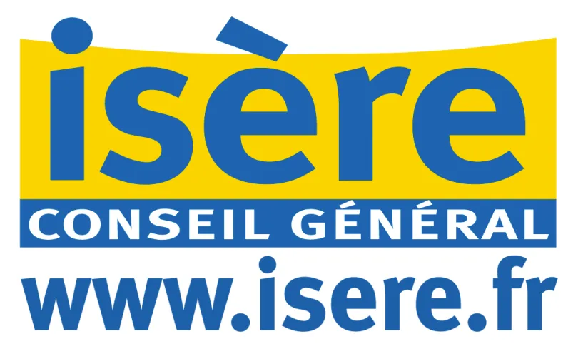 ISERE Logo2015 bleu jaune